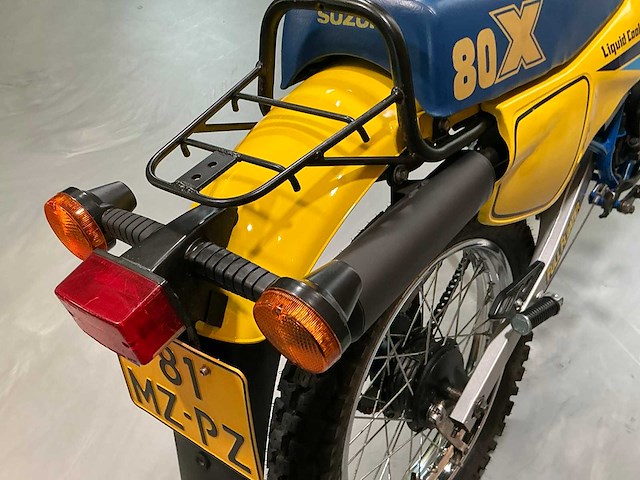 1983 suzuki ts 80x motorfiets - afbeelding 12 van  27