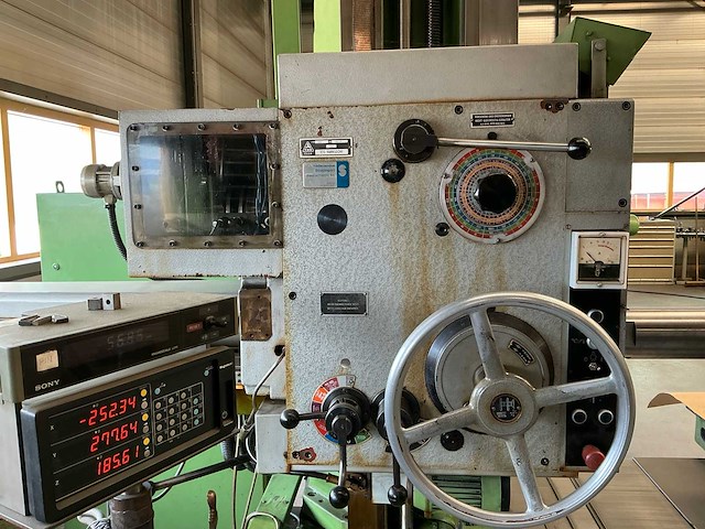 1983 tos varnsdorf w9a cnc-horizontale kotter- en freesmachine - afbeelding 7 van  55