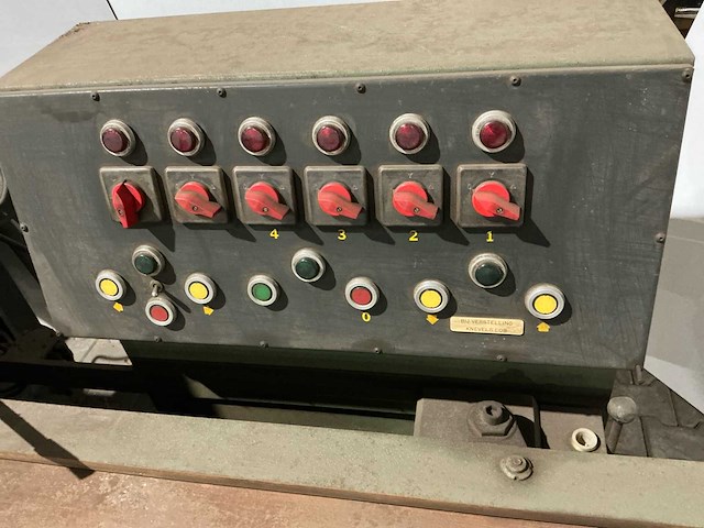 1983 verboo vp-180/6 vierzijdige profileer- en schaafmachine - afbeelding 2 van  14