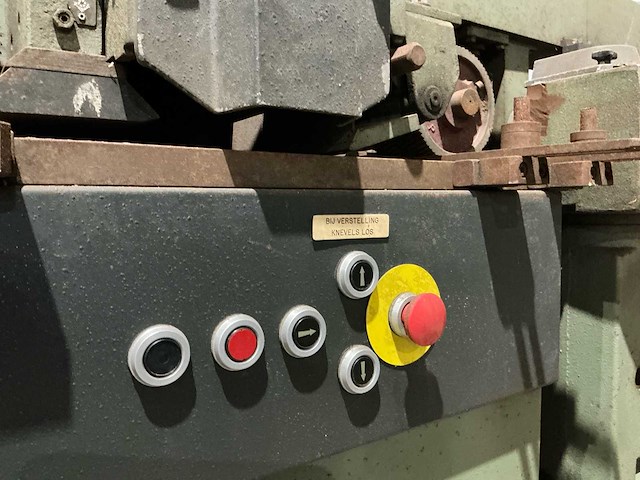 1983 verboo vp-180/6 vierzijdige profileer- en schaafmachine - afbeelding 4 van  14