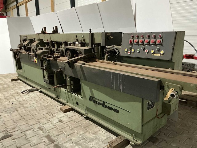 1983 verboo vp-180/6 vierzijdige profileer- en schaafmachine - afbeelding 1 van  14
