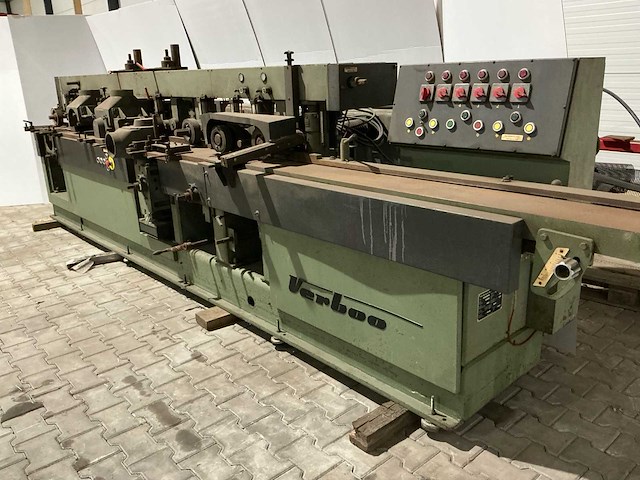 1983 verboo vp-180/6 vierzijdige profileer- en schaafmachine - afbeelding 8 van  14