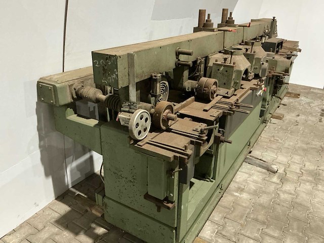 1983 verboo vp-180/6 vierzijdige profileer- en schaafmachine - afbeelding 13 van  14