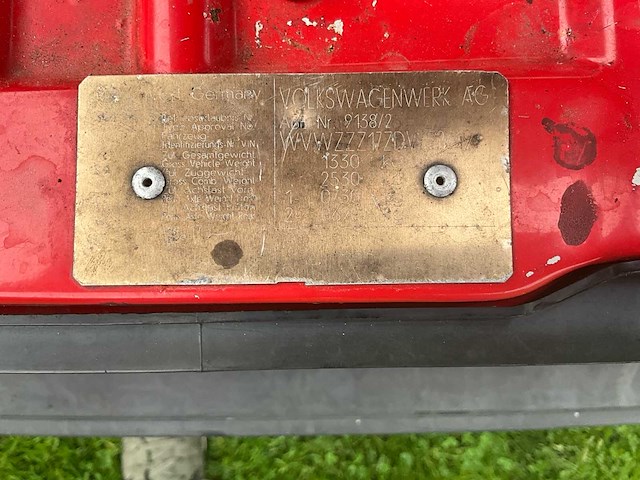 1983 volkswagen golf mk1 1.6 gtd oldtimer - afbeelding 26 van  33