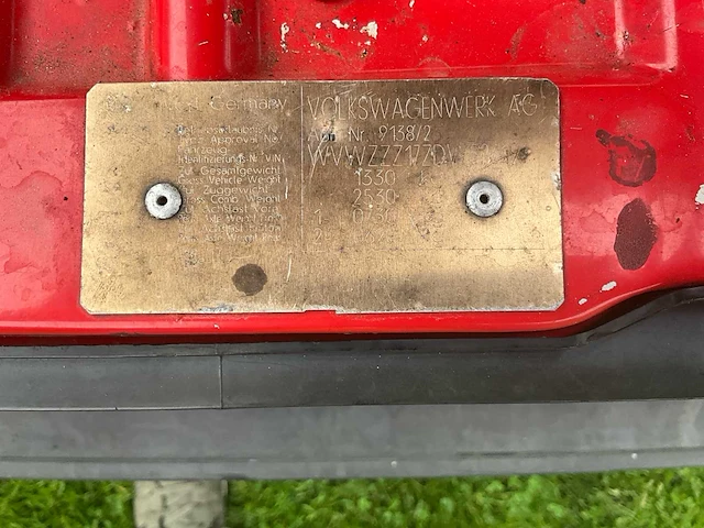 1983 volkswagen golf mk1 1.6 gtd oldtimer - afbeelding 26 van  33