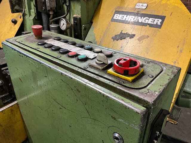 1984 behringer hbp260a afkortcirkelzaagmachine - afbeelding 10 van  30