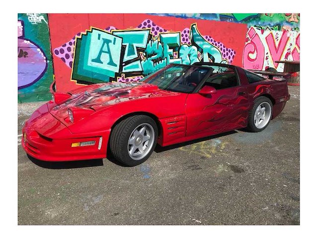 1984 chevrolet corvette c4 custom personenauto - afbeelding 1 van  16