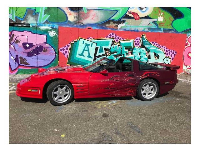 1984 chevrolet corvette c4 custom personenauto - afbeelding 9 van  16