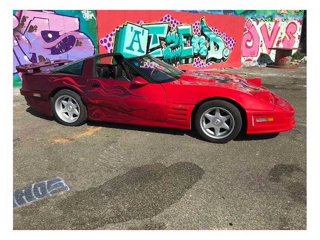 1984 chevrolet corvette c4 custom personenauto - afbeelding 14 van  16