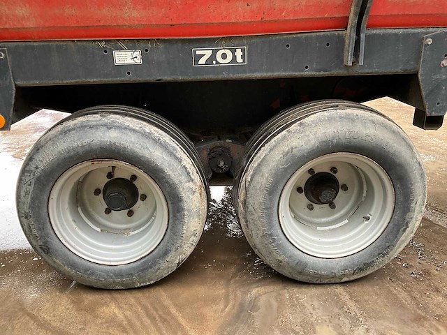 1984 deutz-fahr k570 opraapwagen - afbeelding 2 van  11