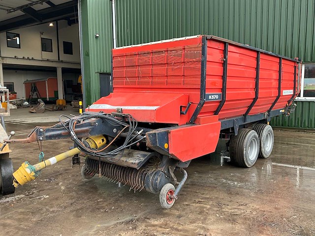 1984 deutz-fahr k570 opraapwagen - afbeelding 1 van  11