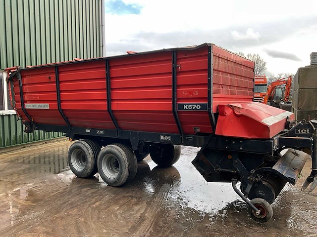 1984 deutz-fahr k570 opraapwagen - afbeelding 4 van  11