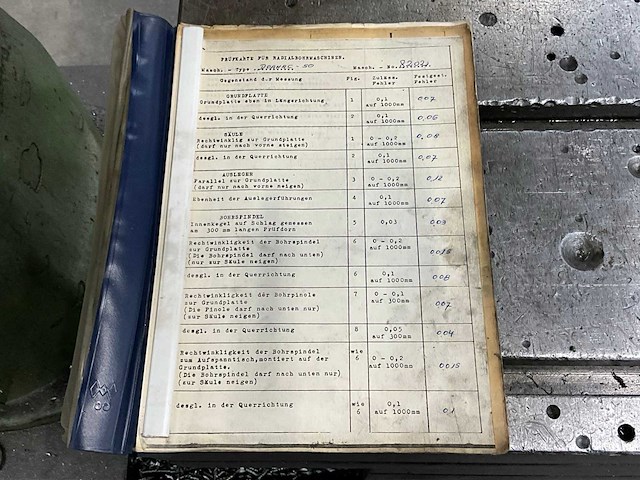 1984 dormac rapid 50 radiaalboormachine - afbeelding 17 van  26