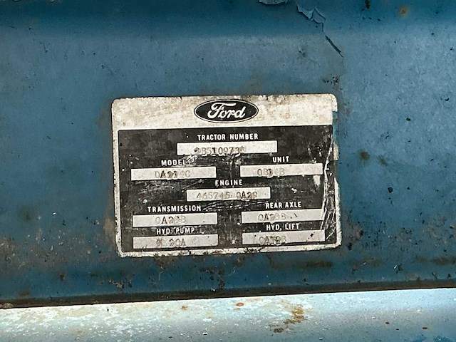1984 ford 4610 vierwielaangedreven landbouwtractor - afbeelding 13 van  23