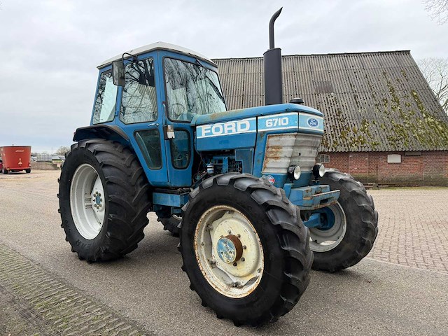 1984 ford 6710 vierwielaangedreven landbouwtractor - afbeelding 3 van  9