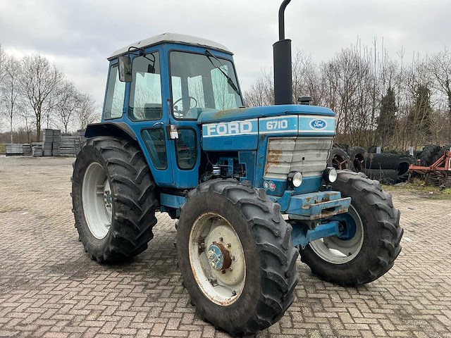 1984 ford 6710 vierwielaangedreven landbouwtractor - afbeelding 4 van  29
