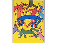 1984 gouache keith haring ‘zt’ - afbeelding 1 van  6