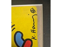 1984 gouache keith haring ‘zt’ - afbeelding 3 van  6