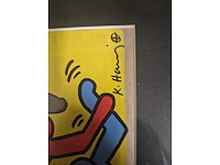 1984 gouache keith haring ‘zt’ - afbeelding 4 van  6