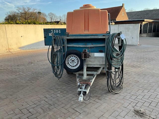 1984 henra jp 20 aanhangwagen met hogedrukreinigings installatie - afbeelding 4 van  11