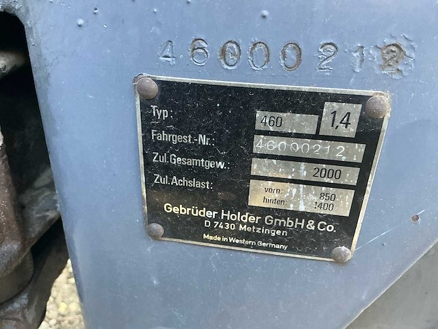1984 holder p30 minitractor - afbeelding 22 van  29