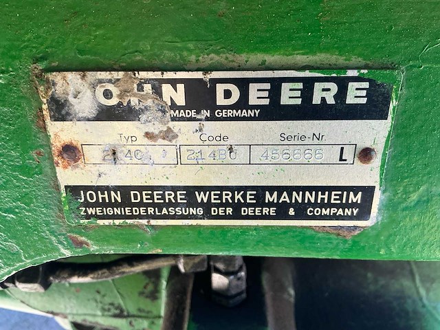 1984 john deere 2140 vierwielaangedreven landbouwtractor - afbeelding 18 van  18