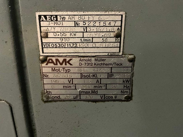 1984 jung jf415 vlakslijpmachine - afbeelding 3 van  21