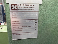 1984 kaltenbach kks 400 na semi-automatische zaaglijn met rollenbaan en lengtemeting - afbeelding 4 van  21