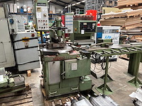 1984 kaltenbach kks 400 na semi-automatische zaaglijn met rollenbaan en lengtemeting - afbeelding 5 van  21