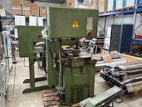 1984 kaltenbach kks 400 na semi-automatische zaaglijn met rollenbaan en lengtemeting - afbeelding 17 van  21