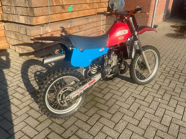 1984 ktm 250 pro lever motorfiets cross - afbeelding 4 van  7