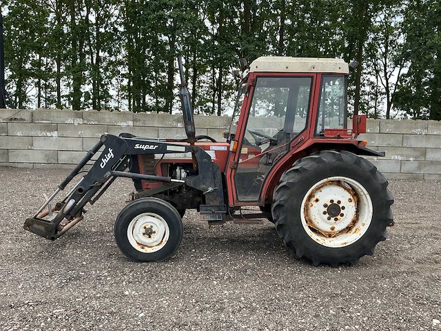 1984 new holland 45-66s tweewielaangedreven landbouwtractor - afbeelding 7 van  23