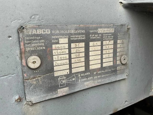 1984 nooteboom osd-28 dieplader - afbeelding 28 van  34