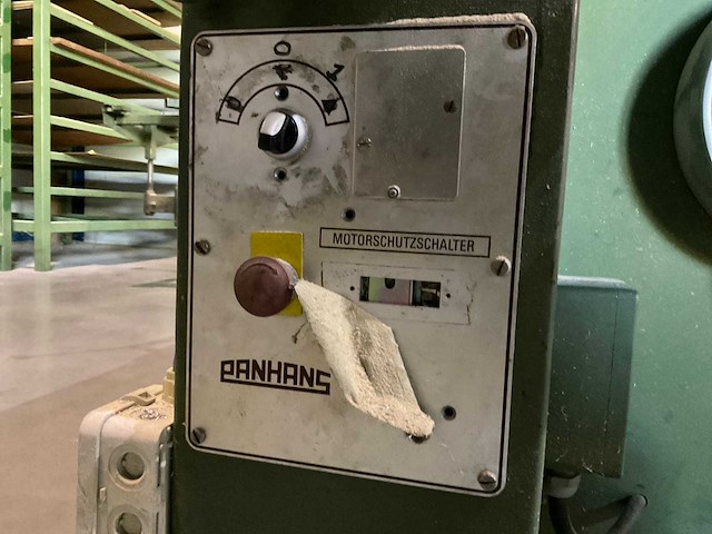 1984 panhaus 685a formaatcirkelzaagmachine - afbeelding 9 van  11