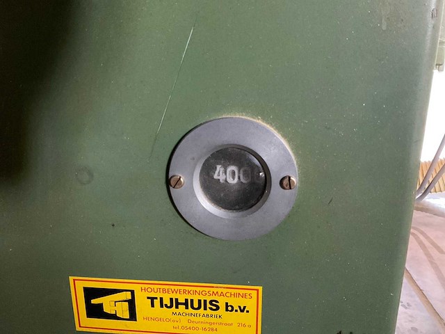 1984 panhaus 685a formaatcirkelzaagmachine - afbeelding 10 van  11