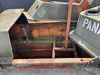 1984 pirana 6700 sloep/werkboot met stalling trailer - afbeelding 2 van  11