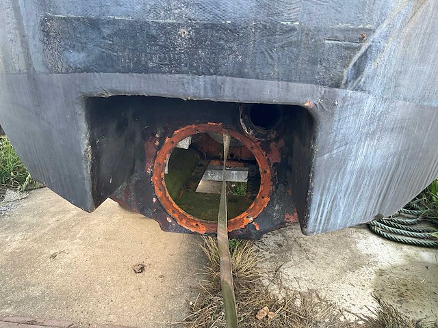 1984 pirana 6700 sloep/werkboot met stalling trailer - afbeelding 3 van  11