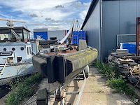 1984 pirana 6700 sloep/werkboot met stalling trailer - afbeelding 4 van  11