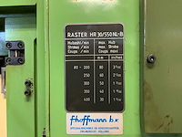1984 raster hr 30/550 nl-b mechanische stansautomaat - afbeelding 4 van  10