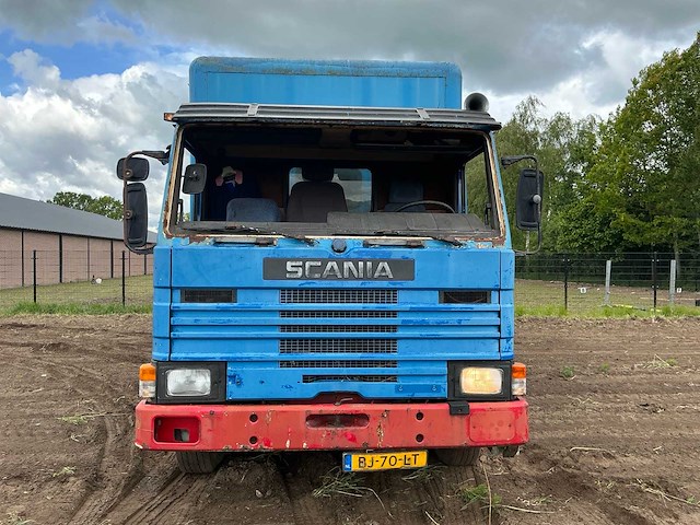 1984 scania 82 m vrachtwagenpaarden transport - afbeelding 15 van  21