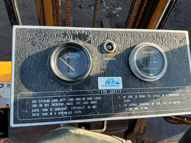 1984 shinko 4fb1.5z-v350 vorkheftruck - afbeelding 14 van  30