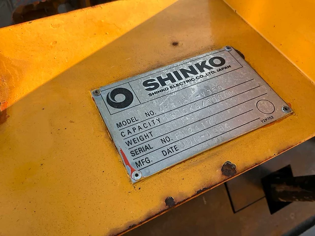1984 shinko 4fb1.5z-v350 vorkheftruck - afbeelding 24 van  30