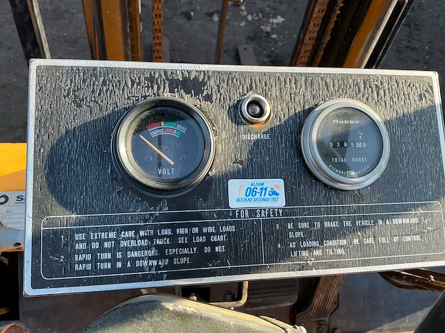 1984 shinko 4fb1.5z-v350 vorkheftruck - afbeelding 14 van  30