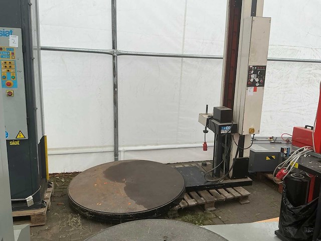 1984 soco pw4000 palletfoliewikkelaar - afbeelding 1 van  6