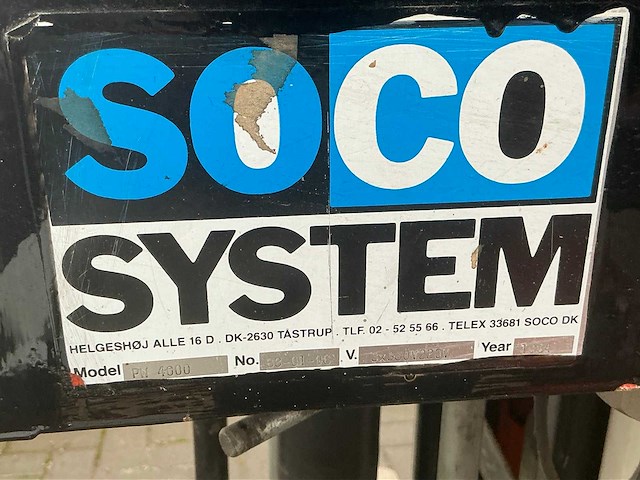1984 soco pw4000 palletfoliewikkelaar - afbeelding 6 van  6