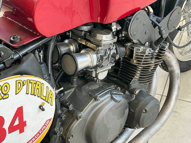 1984 suzuki gs 550 gilera replica 1951, mf-14-vy - afbeelding 12 van  15