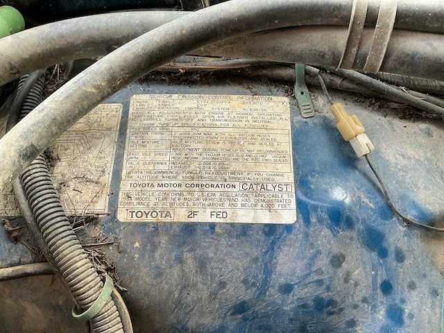 1984 toyota land cruiser 4x4 suv - afbeelding 22 van  31