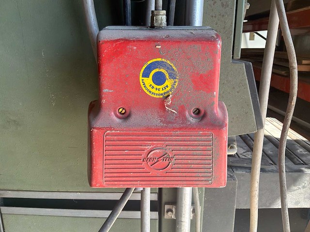 1984 verboom bbv-1300/2 breedbandschuurmachine - afbeelding 3 van  17