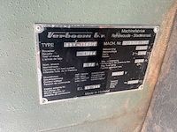 1984 verboom bbv-1300/2 breedbandschuurmachine - afbeelding 5 van  17
