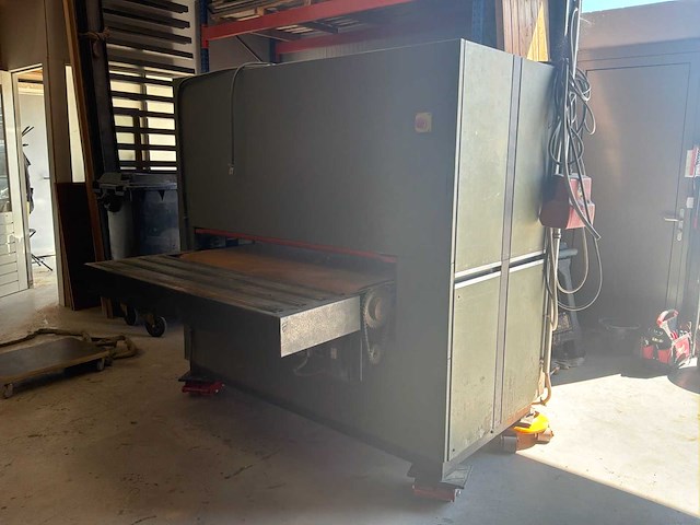 1984 verboom bbv-1300/2 breedbandschuurmachine - afbeelding 10 van  17